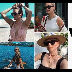 mosanana Square Cat Eye Sunglasses